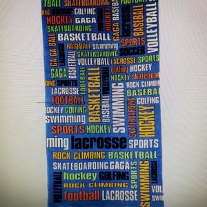 Sports Graffiti Towel